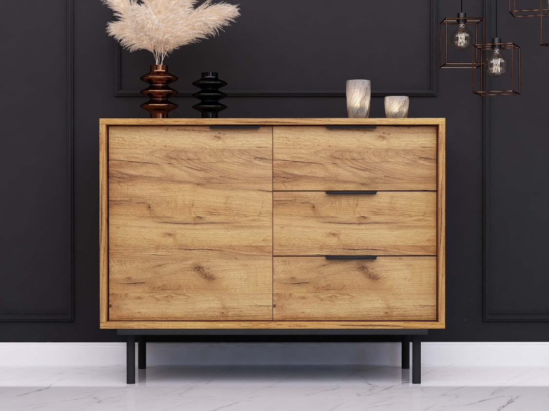 Cassettiera Cala 104cm Quercia