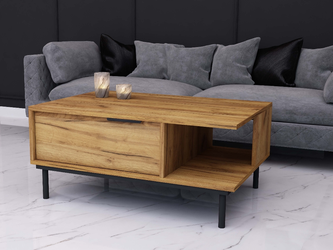Tavolino Cala 90cm Quercia