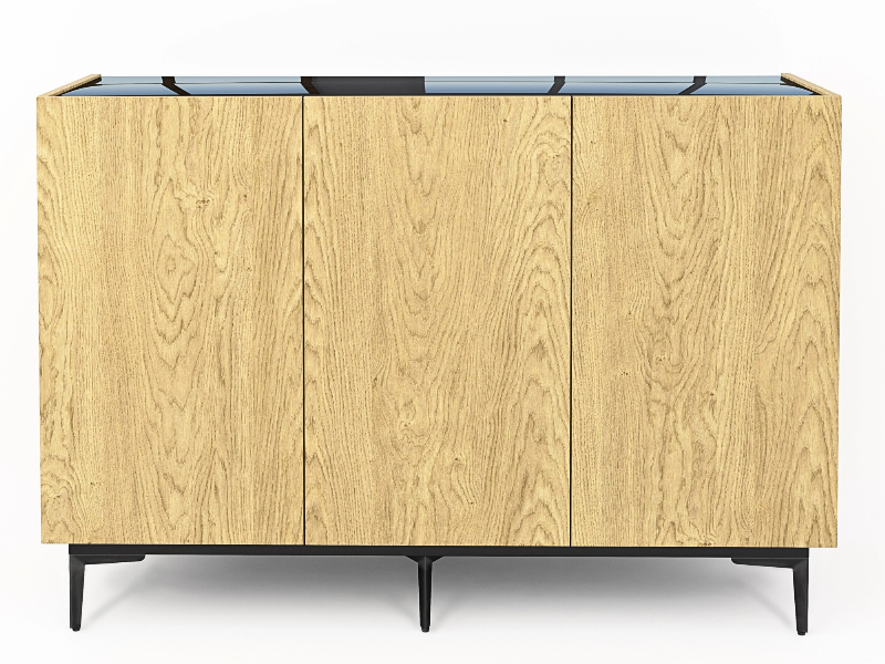Cassettiera Pari 135cm Rovere naturale